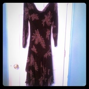 Brown size 12 chic dress